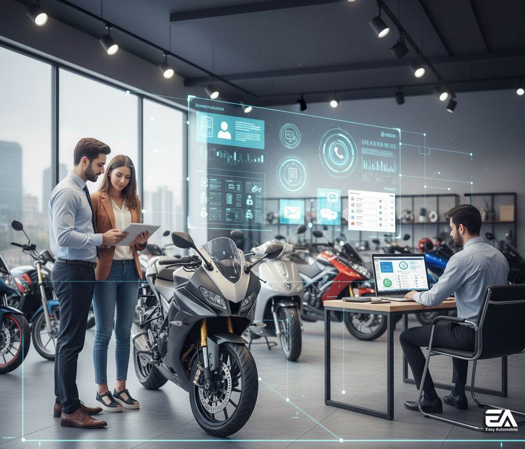 two wheeler showroom management software